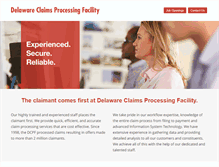 Tablet Screenshot of delcpf.com